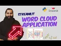 Creating a word Cloud app on streamlit python