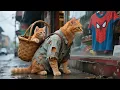 Download Lagu Mama Cat and Ginger Kitten Sell Honey to Buy a Spiderman Shirt for Kitten! 🐾🍯🕷️ Ginger Story!