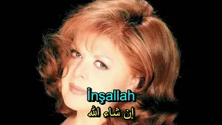 نشا قارابوجيك   إن شاء الله ما شاء الله  أغنية تركية مترجمة                                     دندنها