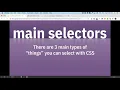 4 The most important selectors in CSS id class plus BONUS span and div tags