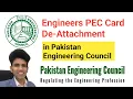 Engineers PEC Card De attachment Process in PEC PEC Card Card