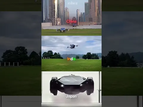 India's First Flying Car vs Japan vs China 🇮🇳🇯🇵🇨🇳