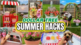 20 Genius Dollar Tree HACKS That Totally Upgraded Your Patio Space! (Mind blowing Summer Hacks)
