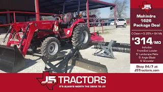 J5 Tractors - Mahindra 1626 Package Deal 3 9 22