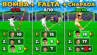 FEZ UM GOL NOTA 10? GANHA 10 PONTOS 😍 FICOU EM ÚLTIMO? TÁ ELIMINADO 💔 (FINAL ÉPICO) BRASILEIRÃO BFC!