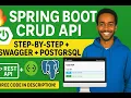 Spring Boot CRUD With Postgres REST API Full course 2025