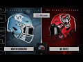 College Football 25 North Carolina Tarheels @ NC State Wolf Pack Full Game Sim PS5 HDR