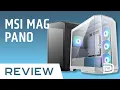 MSI MAG PANO M100R PZ Case 270 Display Back-Connect Motherboard Review
