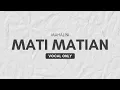 Download Lagu Mati Matian mahalini vocal only - No Music project | Vocal Only with Lyrics