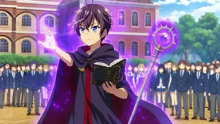 طفل استيقظ بعد الالاف السنين وانضم لاكاديميه السحر لتدمير البشر ليو1 ملخص انمى 