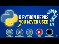 5 Python Repos That Do 80 Of The Heavy Lifting And You Don t Use Them