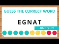 Scrambled Word Game Can You Unscramble These Words 5 Letters