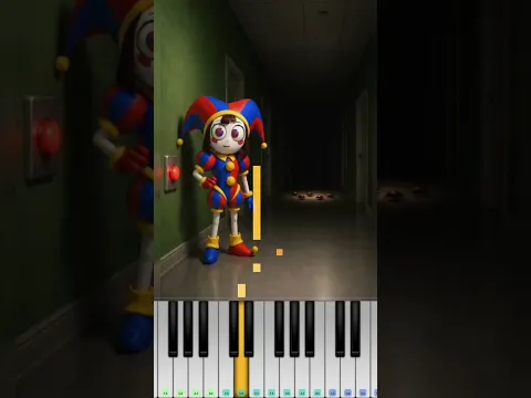 Pomni Got Cockroaches Trick (The Amazing Digital Circus) - Piano Tutorial