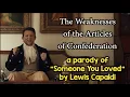 The Weaknesses of the Articles of Confederation
