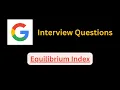 Equilibrium Index