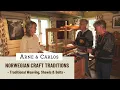 Download Lagu Norwegian Craft Traditions with ARNE \u0026 CARLOS. 8. Weaving Traditional Shawls and Belts at Valle Vev.