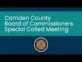 Board of Commissioners Special Called Meeting - April 2 2026