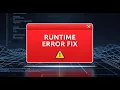 Fix Microsoft Visual C Runtime Library Error Message Windows 11
