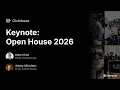Open House 2026 Day 1 Keynote