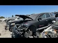 Three Porsche Cayennes at Picknpull Junkyard in California