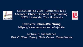 EECS2030 F21 - Lecture 5