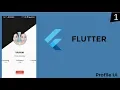 Flutter Profile Screen UI speed code