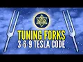 Download Lagu 369 Hz + 396 Hz + 639 Hz + 963 Hz Tuning Forks | Nikola Tesla's 3-6-9 Secret Code