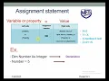 T2 3prep visual basic net ch1 L4 assignment statement
