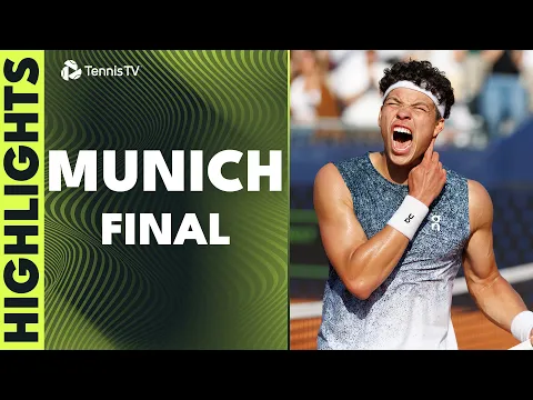 Ben Shelton Takes On Flavio Cobolli For The Trophy | Munich 2026 Final Highlights - YouTube thumbnail