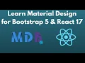Learn Material Design Bootstrap 5 in One