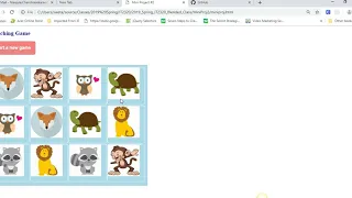Matching Game Demo