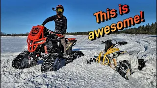 Download 2025 Can am Apache Xc LT Track Install and First Ride MP3