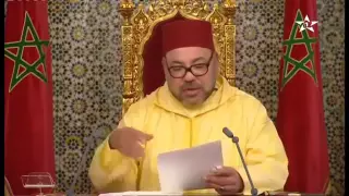 الملك محمد السادس يلقي خطاب العرش ذكرى عيد العرش السابع عشر 2016 
