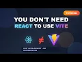 Vite Tutorial Setup Your Dev Environment Without React Fast Simple