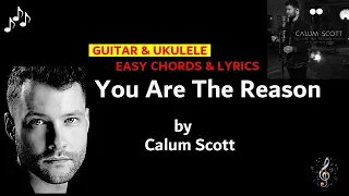 Download You Are The Reason by Calum Scott   CAPO 3   Guitar Ukulele easy Chords and Lyrics MP3