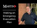 Making an Emergency Evacuation Plan OSHA martinsupply com