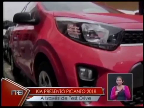 Kia presentó Picanto 2018 a través de Test Drive
