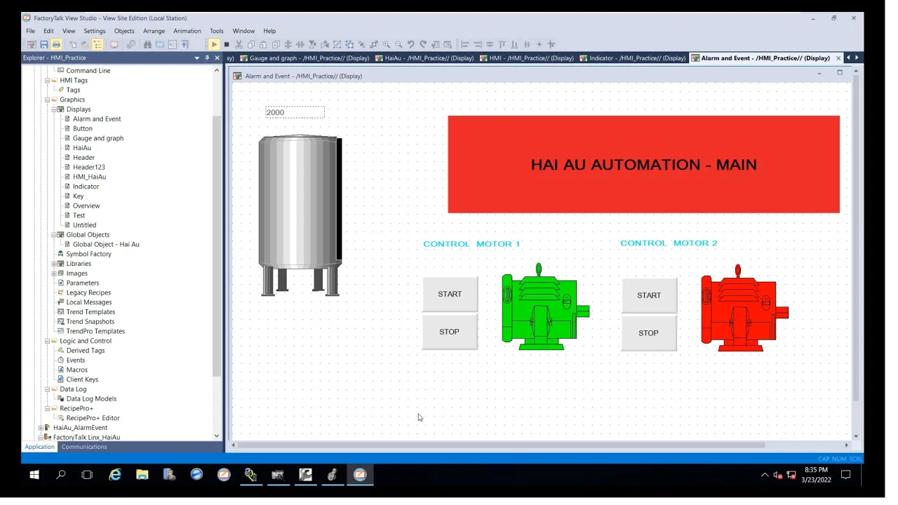 Outline Video Chia Sẻ Quyền Lợi Tham Gia Khóa Học Lập Trình PLC Và Thiết Kế HMI/SCADA Rockwell Automation