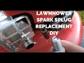 Lawnmower Spark Plug Replacement TROYBILT TB110 Push Mower