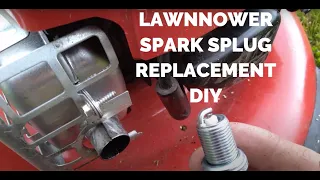 Lawnmower Spark Plug Replacement TROYBILT TB110 Push Mower