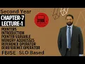 Chapter 07 Lecture 01 Pointers Pointer variable Addresses Reference Dereference FSC-2