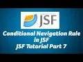 Conditional Navigation Rule in JSF--JSF Tutorial Part 7