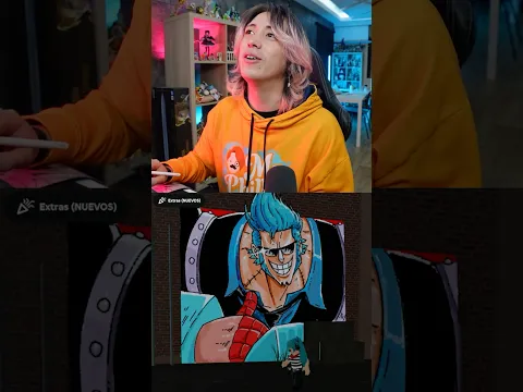 Dibujando a Franky de One Piece