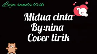 Download midua cinta by Nina( lirik cover) lagu sunda MP3