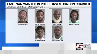 Last of 6 men arrested on drug charges following Charleston Police investigation