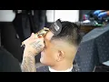 COMBOVER BARBER TUTORIAL ON ASIAN HAIR THE EASY WAY