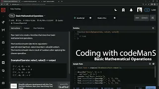 Codewars 8 kyu Basic Mathematical Operations Javascript