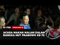 Download Lagu HUT Bacapres Prabowo Gelar Jamuan Makan Malam | Kabar Hari Ini tvOne