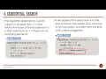 Lesson 5 - Sequential Search Problem