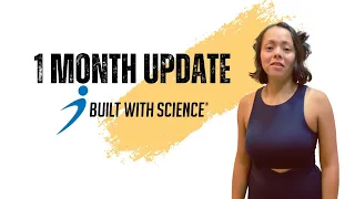 1 Month using Built With Science App